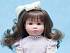Кукла Нелли в бело-розовом платье, 43 см.  - миниатюра №1